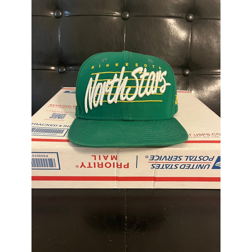 Vintage Y2K Minnesota North Stars Snapback Hat